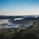 Winter view from The Barn