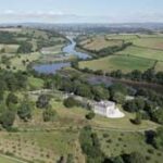 View of the Sharpham Estate
